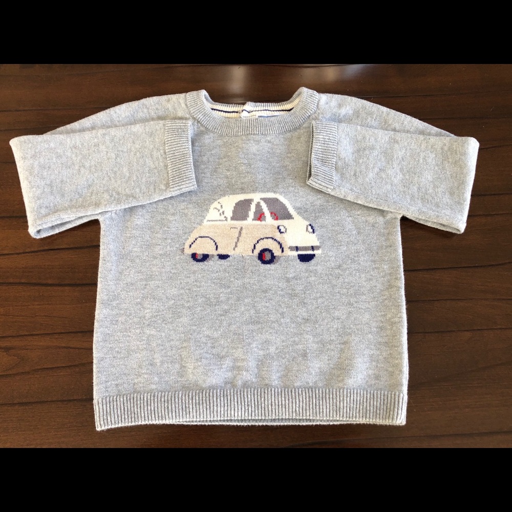 Jacadi boys cotton sweater